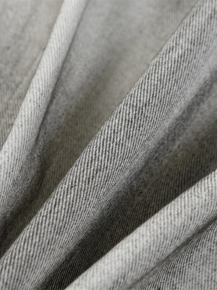 Men's Plus Size Wash Button Up Long Sleeve Denim Jacket - Dirty White - M - 5201ec5ac12a4345a991e9a9b984e61f - Max - Origin - Tatoo Tee