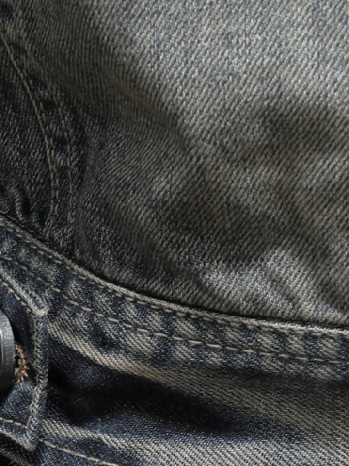 Men's Plus Size Washed Zip Up Denim Jacket with Chest Pockets - Blue - M - 50c05424fc3b4e75b6bca1a371a9d378 - Max - Origin - Tatoo Tee