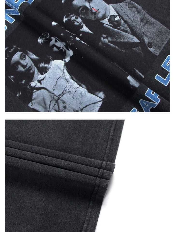 Men's Vintage Graphic Oversized T-Shirt - White - S - 8107b9b657d84bffa81520e50dce8cf9 - Max - Origin - Tatoo Tee