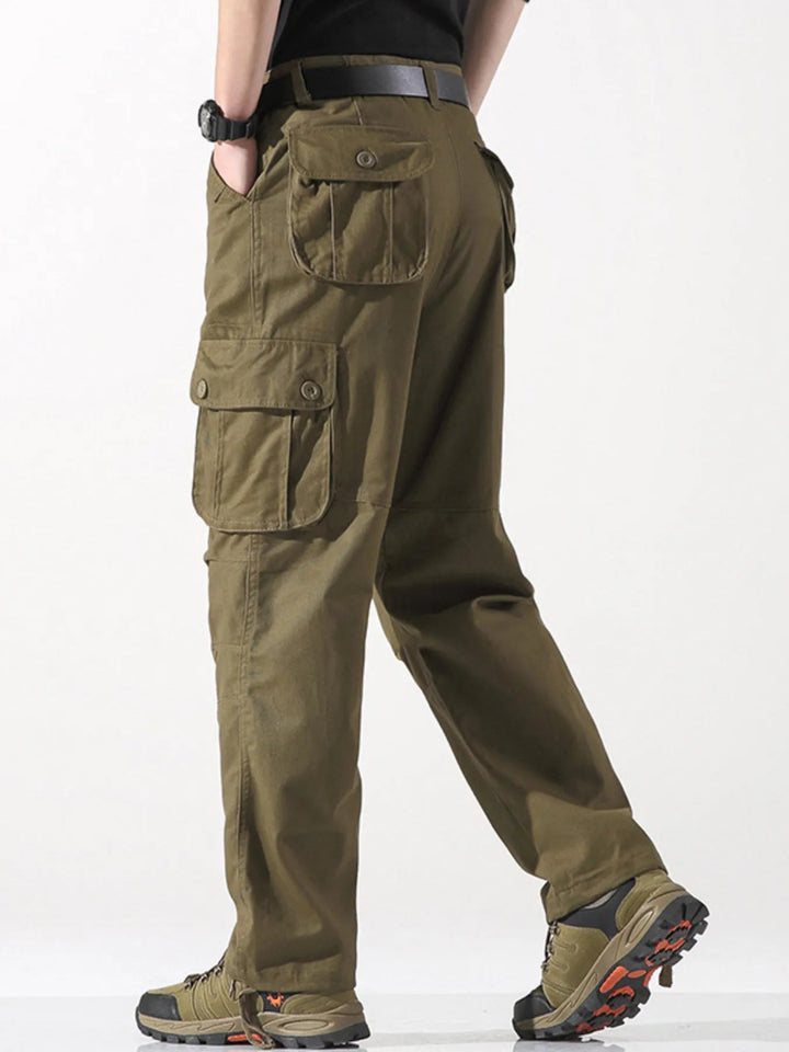 Men's Wide Leg Cargo Pants - Army Yellow - 29 - 1d16a22a94bc4499973693daa83e0bf2 - Max - Origin - Tatoo Tee
