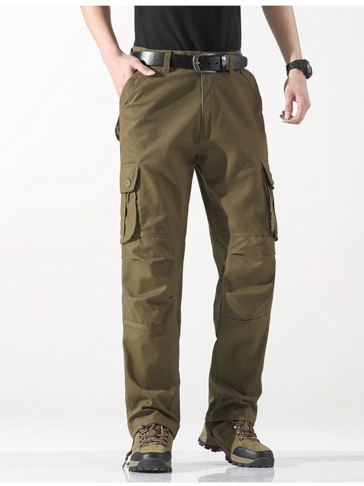 Men's Wide Leg Cargo Pants - Army Yellow - 29 - c406a152cdca48ef88c1edc35d5f1ffb - Max - Origin - Tatoo Tee