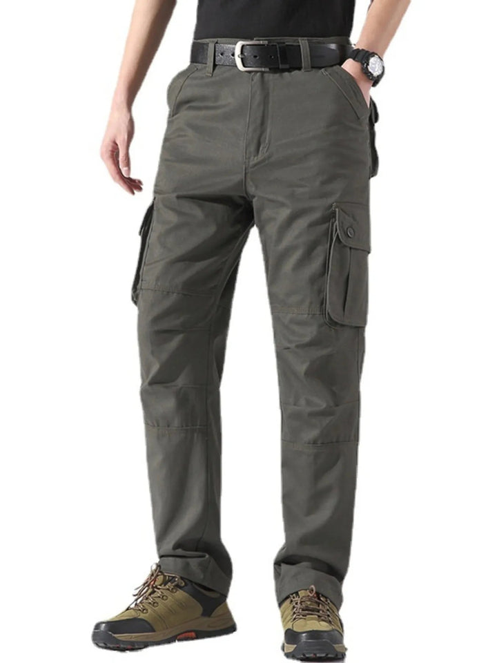 Men's Wide Leg Cargo Pants - Dark Army Green - 29 - 49735f605ab84983841d7b49000f51b3 - Max - Origin - Tatoo Tee