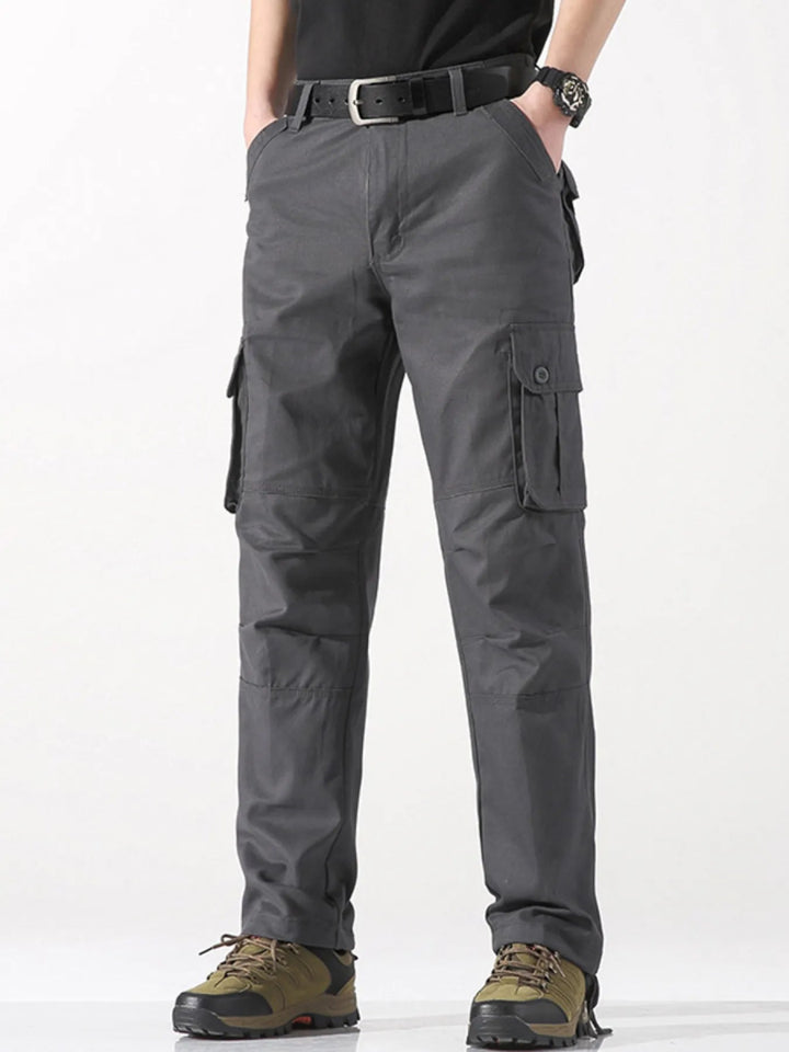 Men's Wide Leg Cargo Pants - Dark Gray - 29 - 5f5f7110dce848f1a0bb50aed59d6831 - Max - Origin - Tatoo Tee