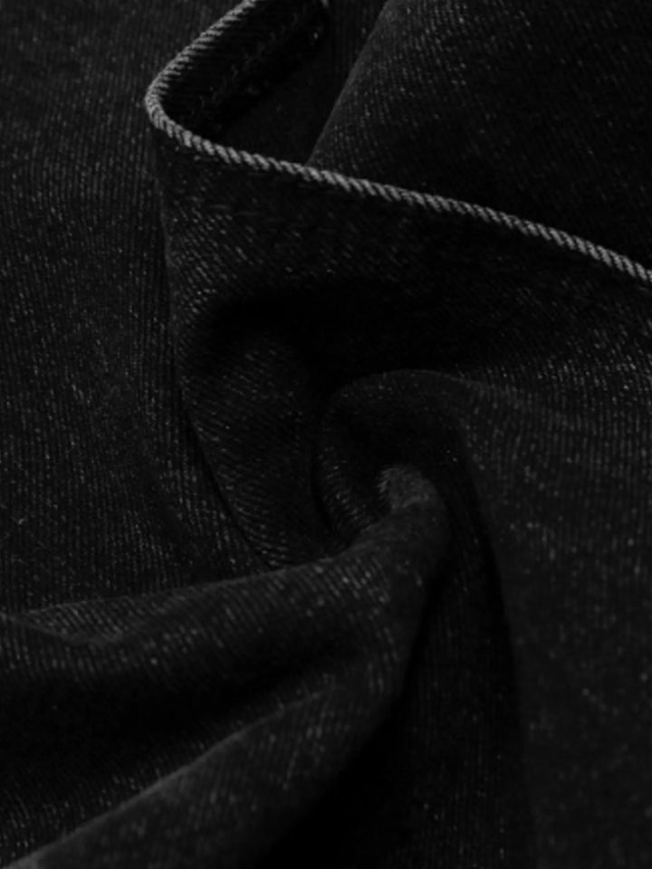 Men's Wide Leg Denim Jeans - Black - S - ed22a25a - 2d2e - 4e29 - 8f94 - f3dd802f1b6f - Max - Origin - Tatoo Tee