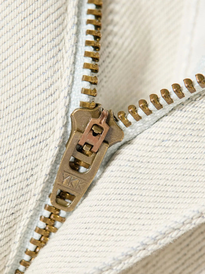 Men's Wide Leg Jeans - Beige - 28 - 9e8cd4d5 - 3e89 - 4a0f - 802f - d2df51f7bde6 - Max - Origin - Tatoo Tee