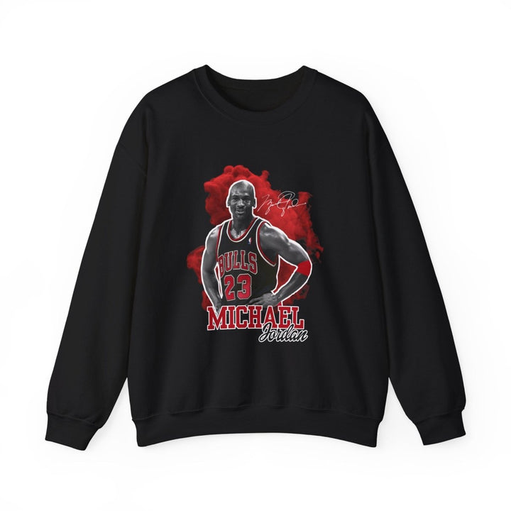 Michael Jordan Crewneck Sweatshirt, Vintage Sports Apparel, Basketball Fan Gift - S - Navy - Michael Jordan Crewneck Sweatshirt, Vintage Sports Apparel, Basketball Fan Gift - Tatoo Tee
