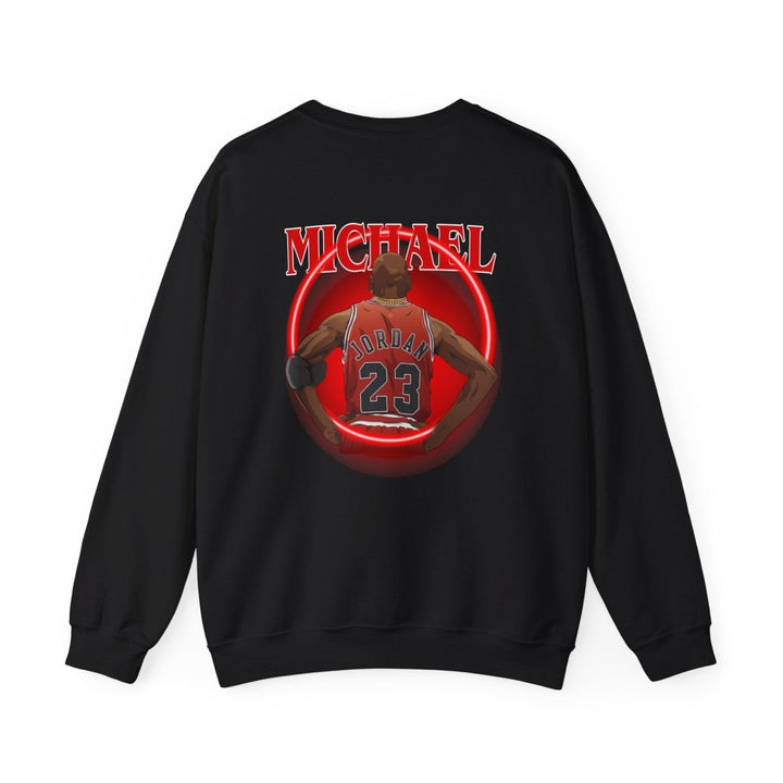 Michael Jordan Crewneck Sweatshirt, Vintage Sports Apparel, Basketball Fan Gift - S - Navy - Michael Jordan Crewneck Sweatshirt, Vintage Sports Apparel, Basketball Fan Gift - Tatoo Tee