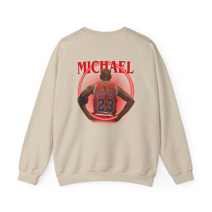 Michael Jordan Crewneck Sweatshirt, Vintage Sports Apparel, Basketball Fan Gift - S - Navy - Michael Jordan Crewneck Sweatshirt, Vintage Sports Apparel, Basketball Fan Gift - Tatoo Tee