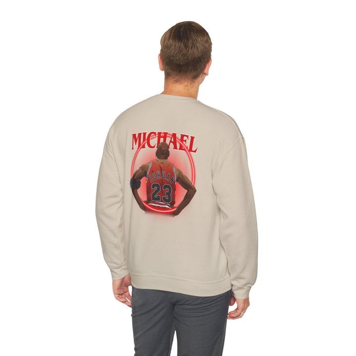 Michael Jordan Crewneck Sweatshirt, Vintage Sports Apparel, Basketball Fan Gift - S - Navy - Michael Jordan Crewneck Sweatshirt, Vintage Sports Apparel, Basketball Fan Gift - Tatoo Tee