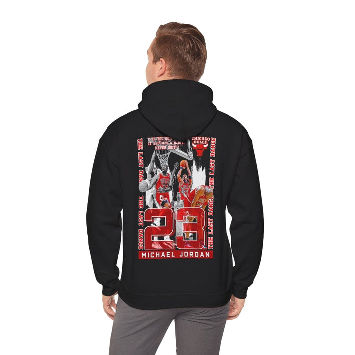 Michael Jordan Last Dance Hoodie - Unisex Heavy Blend Sweatshirt - Black - S - Michael Jordan Last Dance Hoodie - Unisex Heavy Blend Sweatshirt - Tatoo Tee