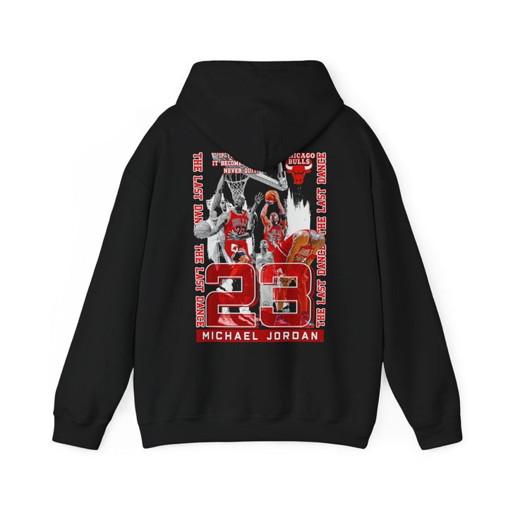 Michael Jordan Last Dance Hoodie - Unisex Heavy Blend Sweatshirt - Black - S - Michael Jordan Last Dance Hoodie - Unisex Heavy Blend Sweatshirt - Tatoo Tee