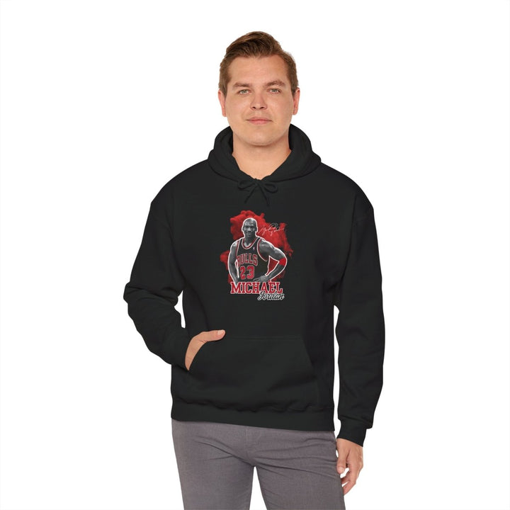 Michael Jordan Tribute Hoodie, Sporty Sweatshirt, Basketball Fan Gear, Unisex Hoodie - Black - S - Michael Jordan Tribute Hoodie, Sporty Sweatshirt, Basketball Fan Gear, Unisex Hoodie - Tatoo Tee