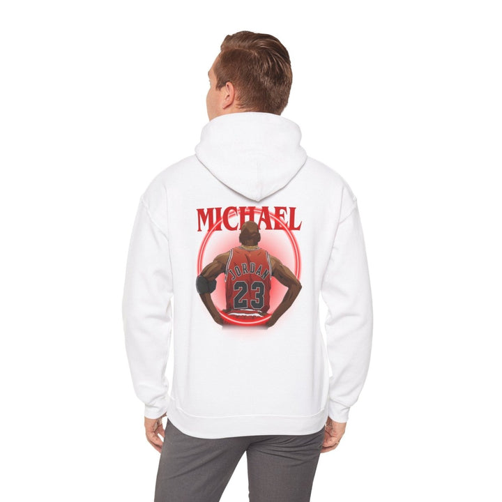 Michael Jordan Tribute Hoodie, Sporty Sweatshirt, Basketball Fan Gear, Unisex Hoodie - Navy - S - Michael Jordan Tribute Hoodie, Sporty Sweatshirt, Basketball Fan Gear, Unisex Hoodie - Tatoo Tee