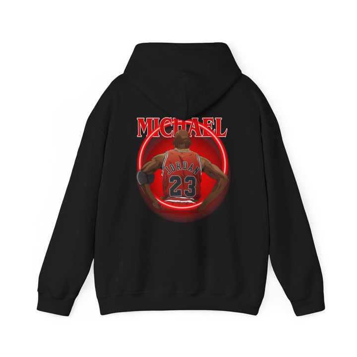Michael Jordan Tribute Hoodie, Sporty Sweatshirt, Basketball Fan Gear, Unisex Hoodie - Navy - S - Michael Jordan Tribute Hoodie, Sporty Sweatshirt, Basketball Fan Gear, Unisex Hoodie - Tatoo Tee