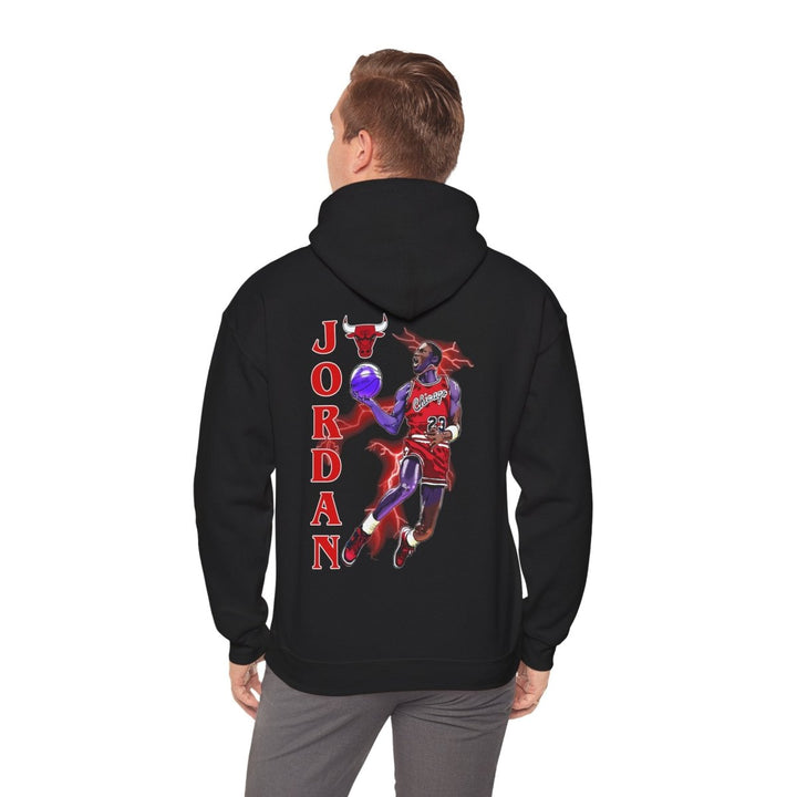 Michael Jordan Tribute Hoodie, Unisex Heavy Blend Sweatshirt, Basketball Apparel - Black - S - Michael Jordan Tribute Hoodie, Unisex Heavy Blend Sweatshirt, Basketball Apparel - Tatoo Tee