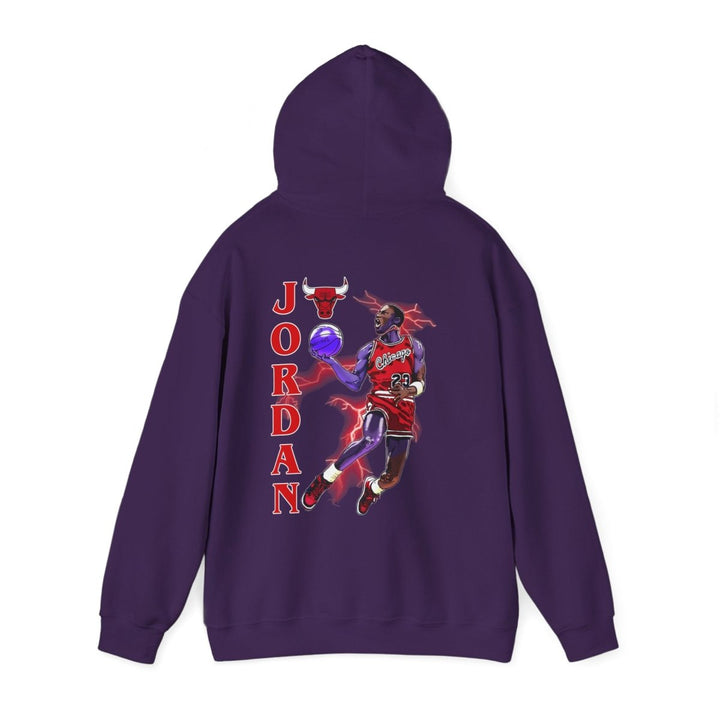 Michael Jordan Tribute Hoodie, Unisex Heavy Blend Sweatshirt, Basketball Apparel - Light Pink - S - Michael Jordan Tribute Hoodie, Unisex Heavy Blend Sweatshirt, Basketball Apparel - Tatoo Tee