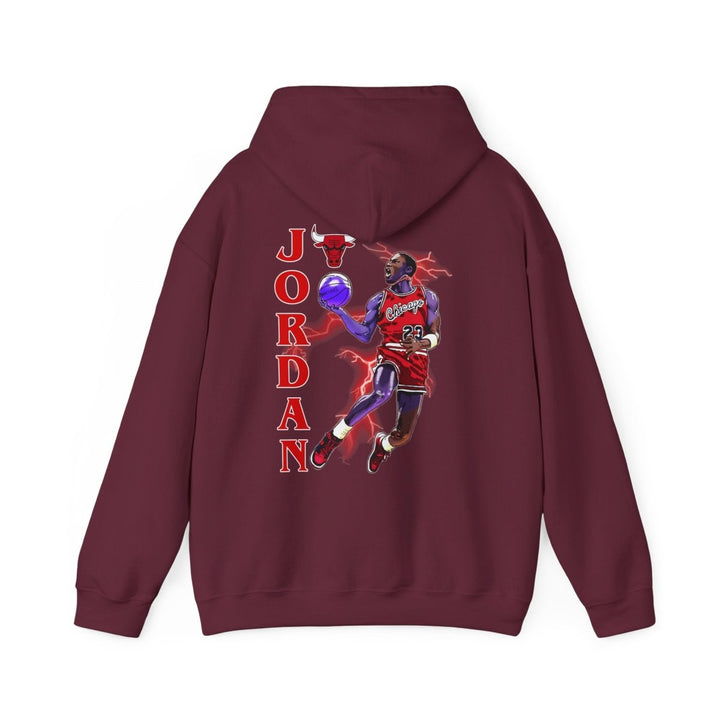 Michael Jordan Tribute Hoodie, Unisex Heavy Blend Sweatshirt, Basketball Apparel - Light Pink - S - Michael Jordan Tribute Hoodie, Unisex Heavy Blend Sweatshirt, Basketball Apparel - Tatoo Tee