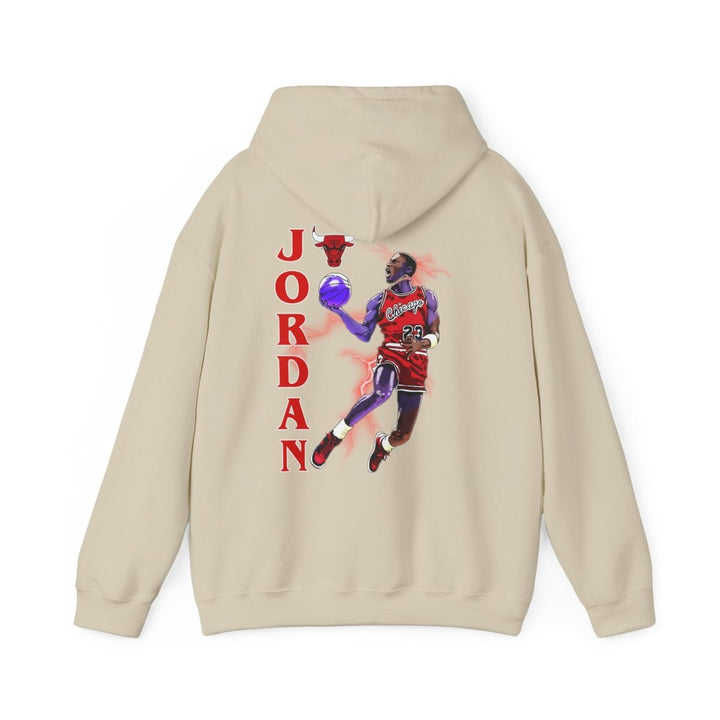 Michael Jordan Tribute Hoodie, Unisex Heavy Blend Sweatshirt, Basketball Apparel - Light Pink - S - Michael Jordan Tribute Hoodie, Unisex Heavy Blend Sweatshirt, Basketball Apparel - Tatoo Tee