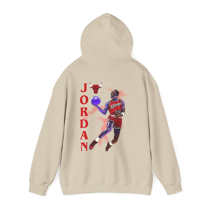 Michael Jordan Tribute Hoodie, Unisex Heavy Blend Sweatshirt, Basketball Apparel - Light Pink - S - Michael Jordan Tribute Hoodie, Unisex Heavy Blend Sweatshirt, Basketball Apparel - Tatoo Tee