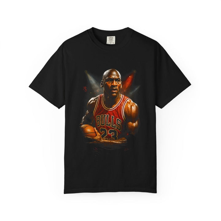 Michael Jordan Tribute T-Shirt | Vintage Basketball Fan Tee, Sports Apparel, NBA Merchandise - Black - S - Michael Jordan Tribute T-Shirt | Vintage Basketball Fan Tee, Sports Apparel, NBA Merchandise - Tatoo Tee