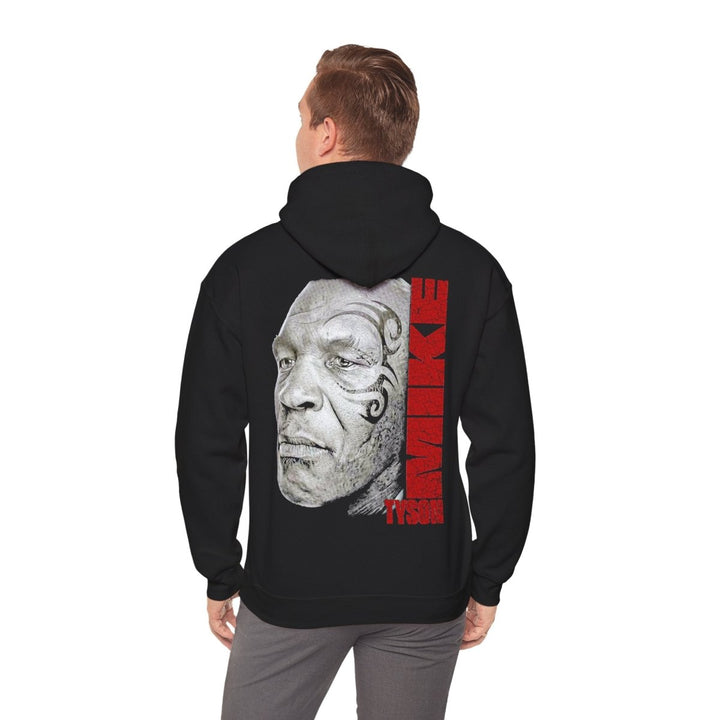 Mike Tyson Graphic Hoodie for Boxing Fans - Black - S - Mike Tyson Graphic Hoodie for Boxing Fans - Tatoo Tee