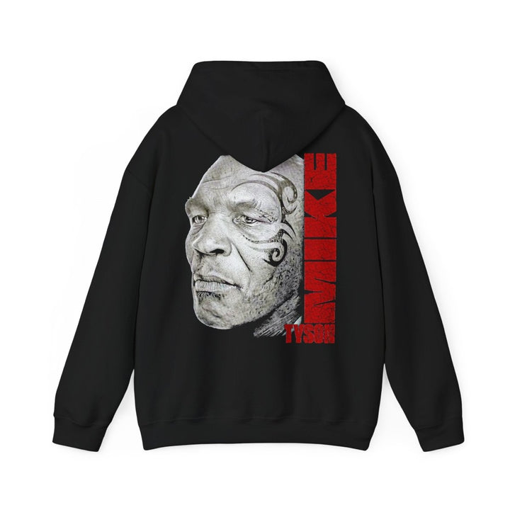 Mike Tyson Graphic Hoodie for Boxing Fans - Black - S - Mike Tyson Graphic Hoodie for Boxing Fans - Tatoo Tee