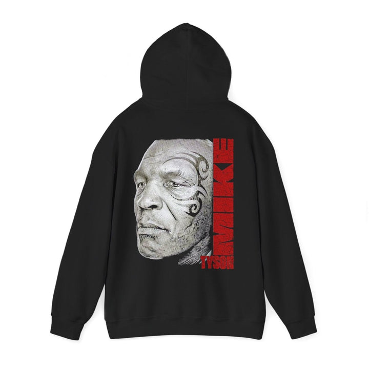 Mike Tyson Graphic Hoodie for Boxing Fans - Black - S - Mike Tyson Graphic Hoodie for Boxing Fans - Tatoo Tee