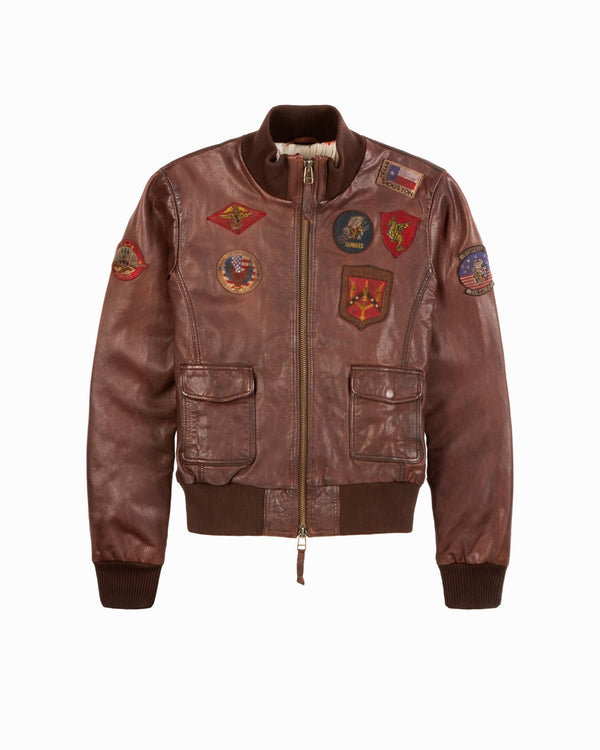 MISS TOP GUN LEATHER JACKET