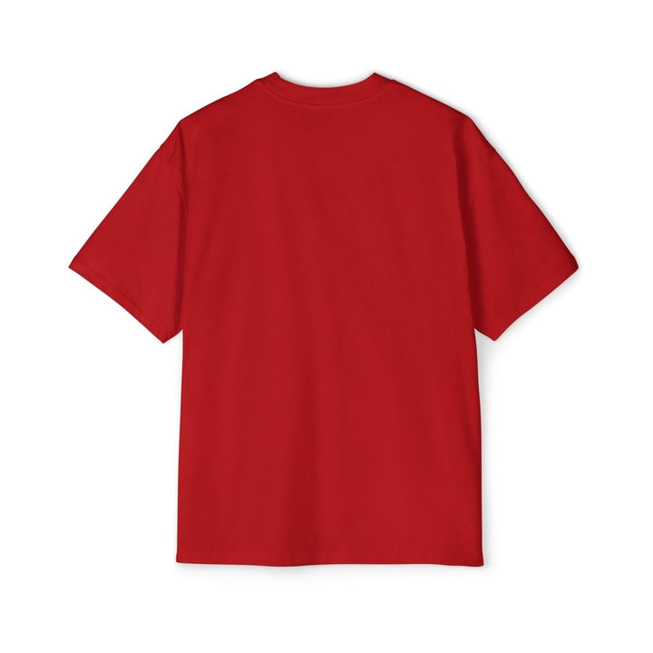 Nature's Harmony Floral Fox Oversized Tee for Men - Plum - L - Nature's Harmony Floral Fox Oversized Tee for Men - Tatoo Tee