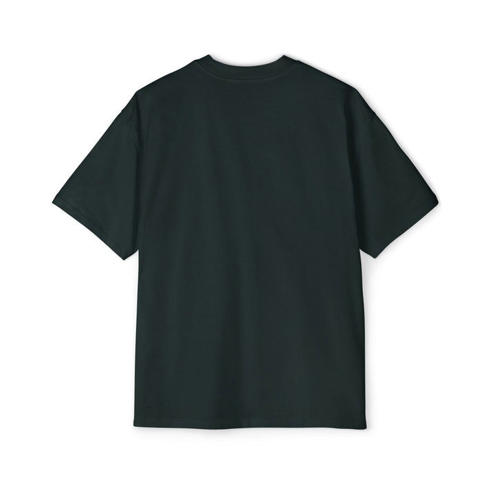 Nature's Harmony Floral Fox Oversized Tee for Men - Plum - L - Nature's Harmony Floral Fox Oversized Tee for Men - Tatoo Tee
