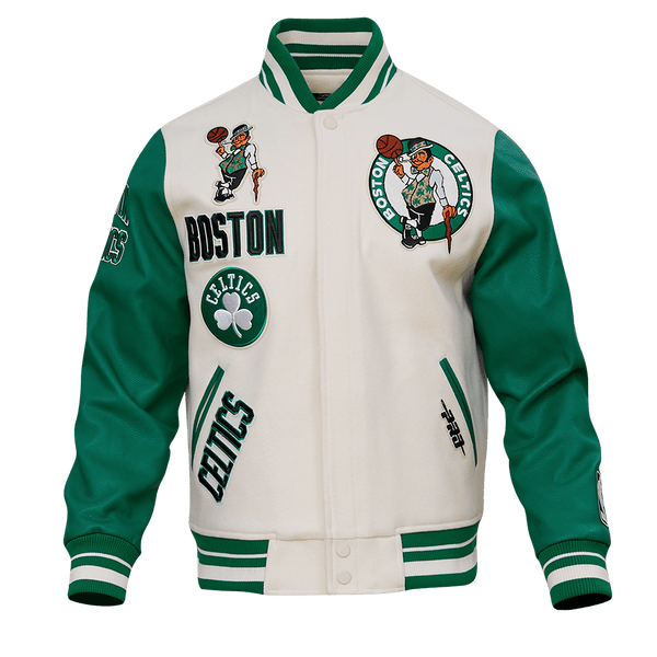 NBA BOSTON CELTICS RETRO CLASSIC WOOL VARSITY JACKET