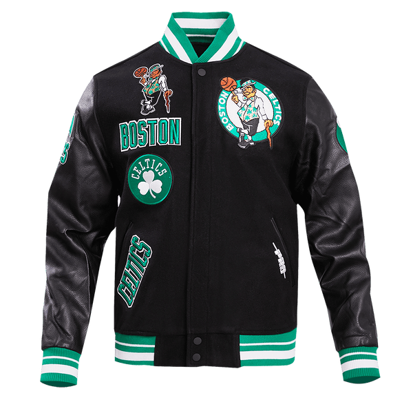 NBA BOSTON CELTICS RETRO CLASSIC WOOL VARSITY JACKET