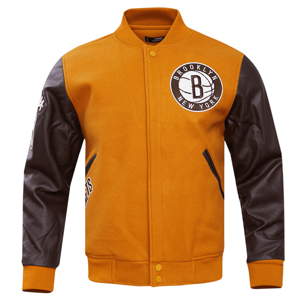 NBA BROOKLYN NETS CLASSIC WOOL VARSITY JACKET
