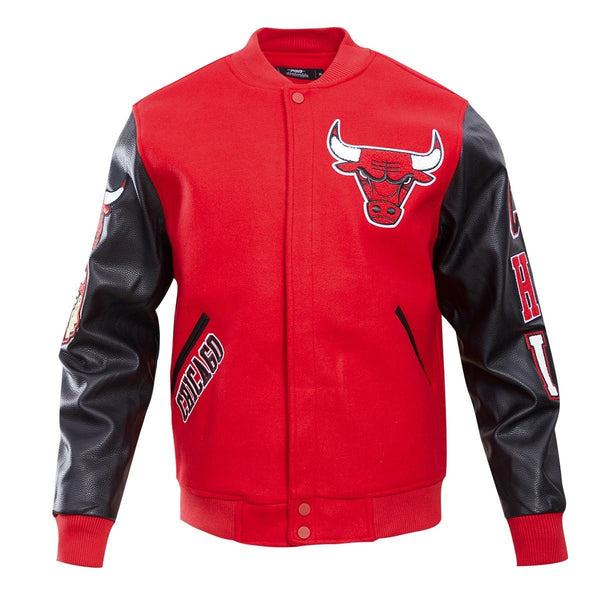 NBA CHICAGO BULLS CLASSIC WOOL VARSITY JACKET