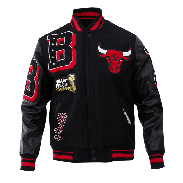 NBA CHICAGO BULLS MASHUP VARSITY JACKET