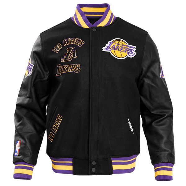 NBA LOS ANGELES LAKERS RETRO CLASSIC WOOL VARSITY JACKET