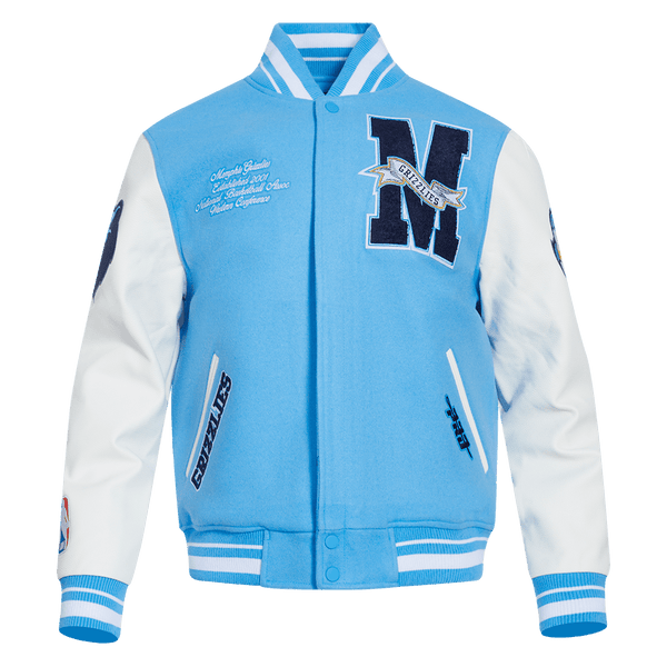 NBA MEMPHIS GRIZZLIES TEAM PENNANTS WOOL VARSITY JACKET