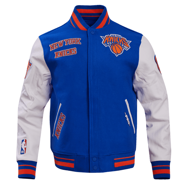 NBA NEW YORK KNICKS RETRO CLASSIC WOOL VARSITY JACKET
