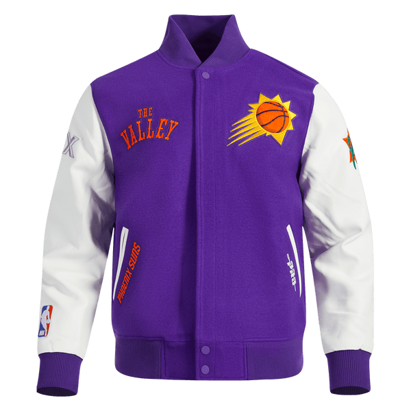 NBA PHOENIX SUNS CITY WOOL VARSITY JACKET