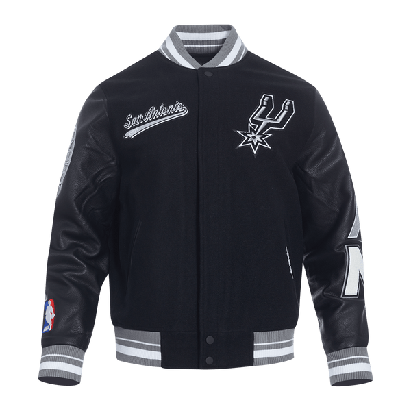 NBA SAN ANTONIO SPURS SCRIPT TAIL RIB WOOL VARSITY