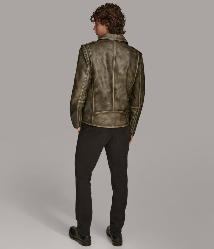 Oscar Moto Jacket - Grey - XS - Oscar Moto Jacket - Tatoo Tee