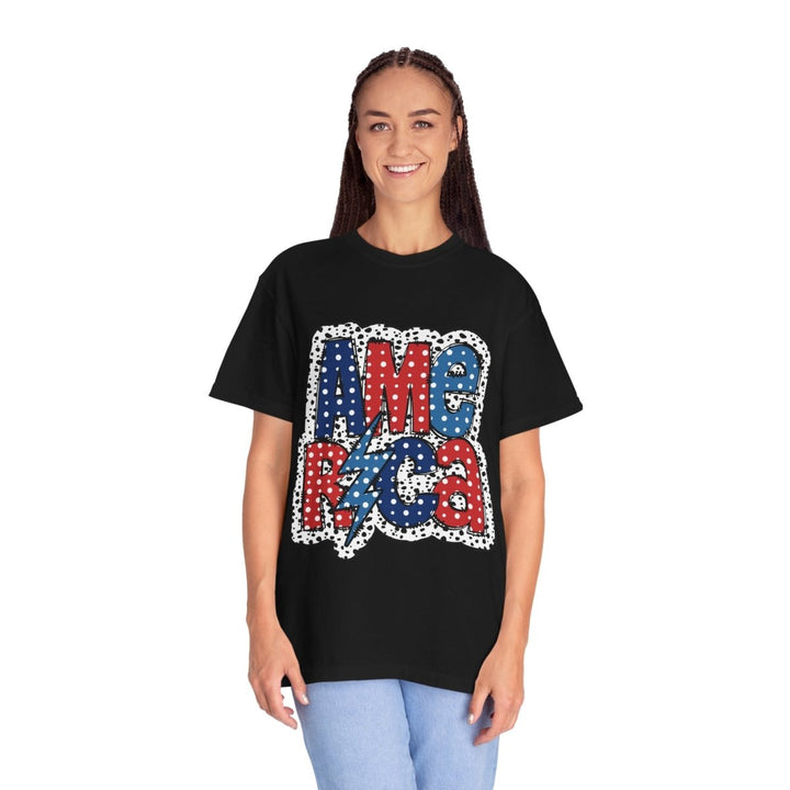Patriotic Graphic T-Shirt, America Print Tee, Unisex Independence Day Top, Summer Casual Wear, Gift for Veterans - Navy - S - Patriotic Graphic T-Shirt, America Print Tee, Unisex Independence Day Top, Summer Casual Wear, Gift for Veterans - Tatoo Tee