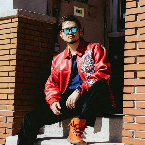 Pelle Pelle Chi-Town Red Leather Jacket