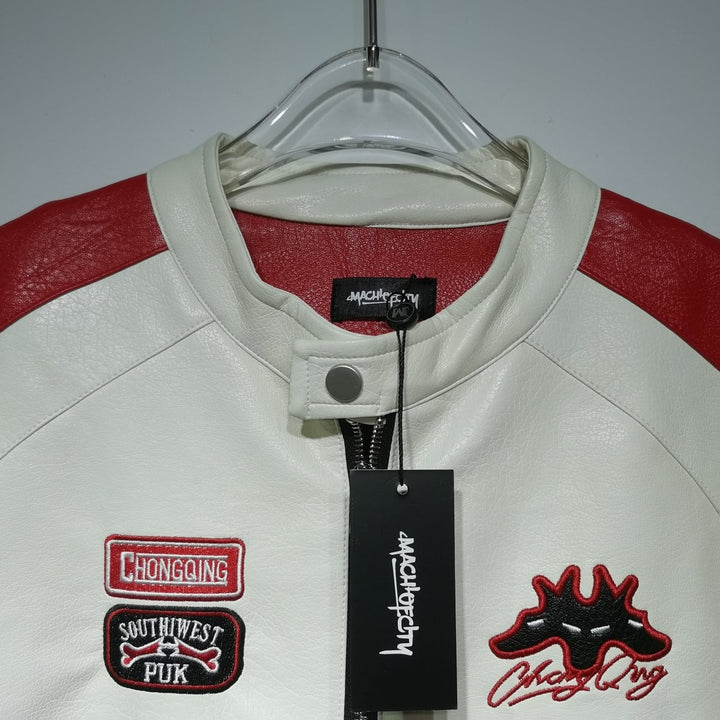 Puk Leather Vintage Racing Jacket - XS - Puk Leather Vintage Racing Jacket - Tatoo Tee