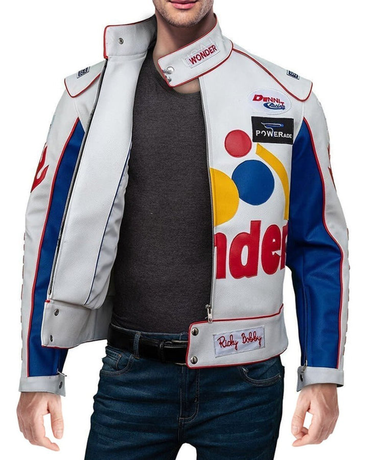 Ricky Bobby Talladega Nights Wonder Bread Jacket - XS - Ricky Bobby Talladega Nights Wonder Bread Jacket - Tatoo Tee