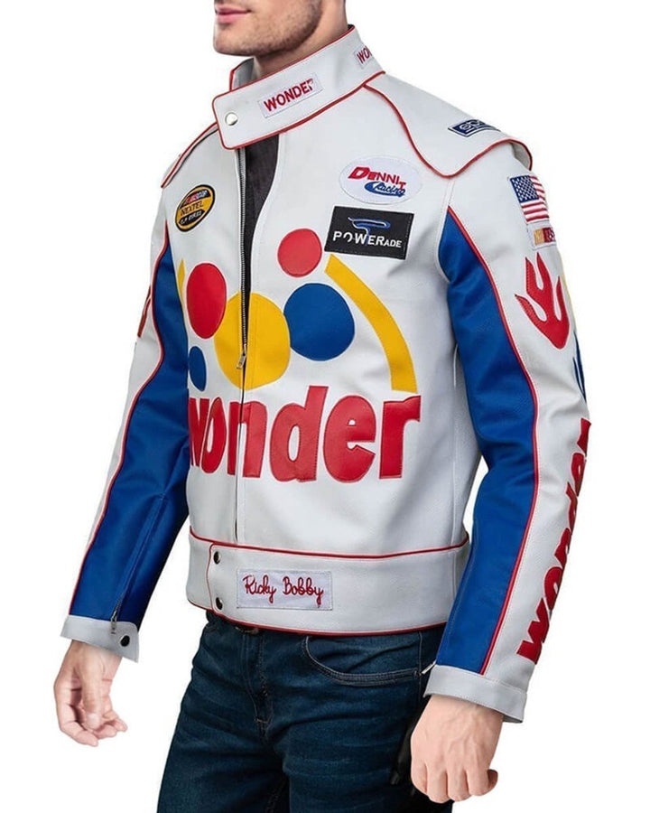Ricky Bobby Talladega Nights Wonder Bread Jacket - XS - Ricky Bobby Talladega Nights Wonder Bread Jacket - Tatoo Tee