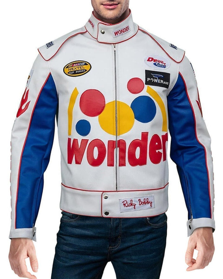 Ricky Bobby Talladega Nights Wonder Bread Jacket - XS - Ricky Bobby Talladega Nights Wonder Bread Jacket - Tatoo Tee