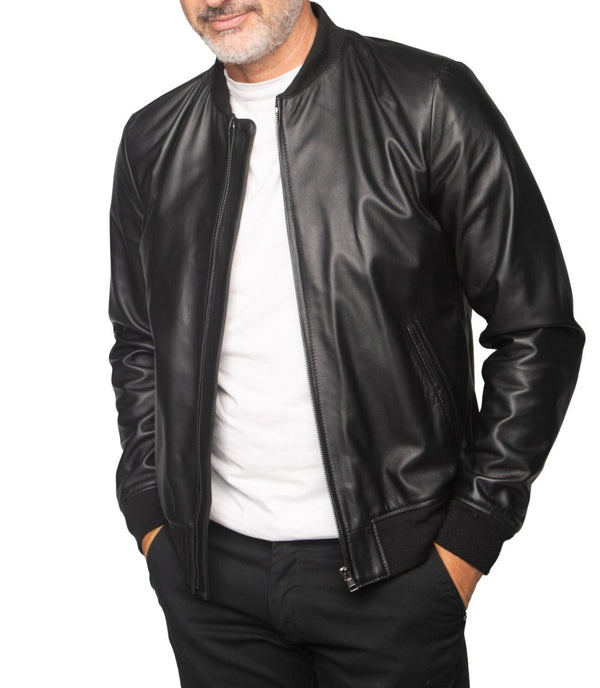 Rocky II Tiger Jacket Leather Jacket - Male - XS - Rocky II Tiger Jacket Leather Jacket - Tatoo Tee