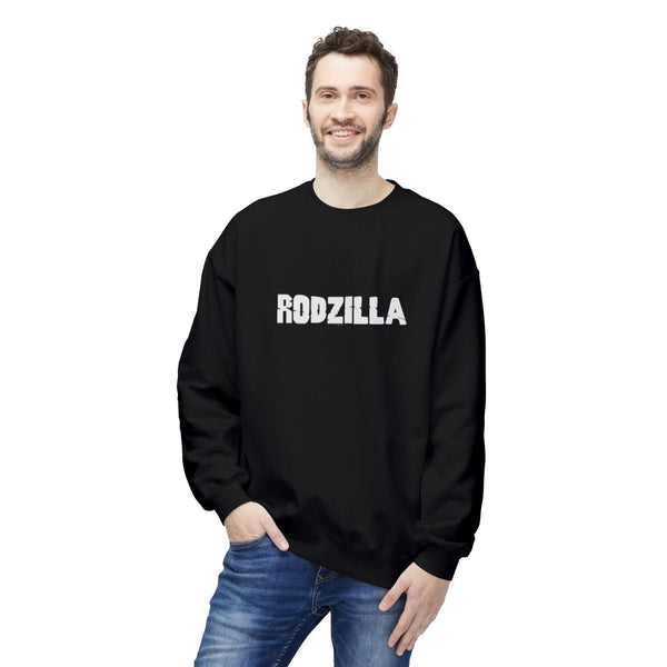 Rodzilla Inspired Unisex Crewneck Sweatshirt for Fans - Black - S - Rodzilla Inspired Unisex Crewneck Sweatshirt for Fans - Tatoo Tee
