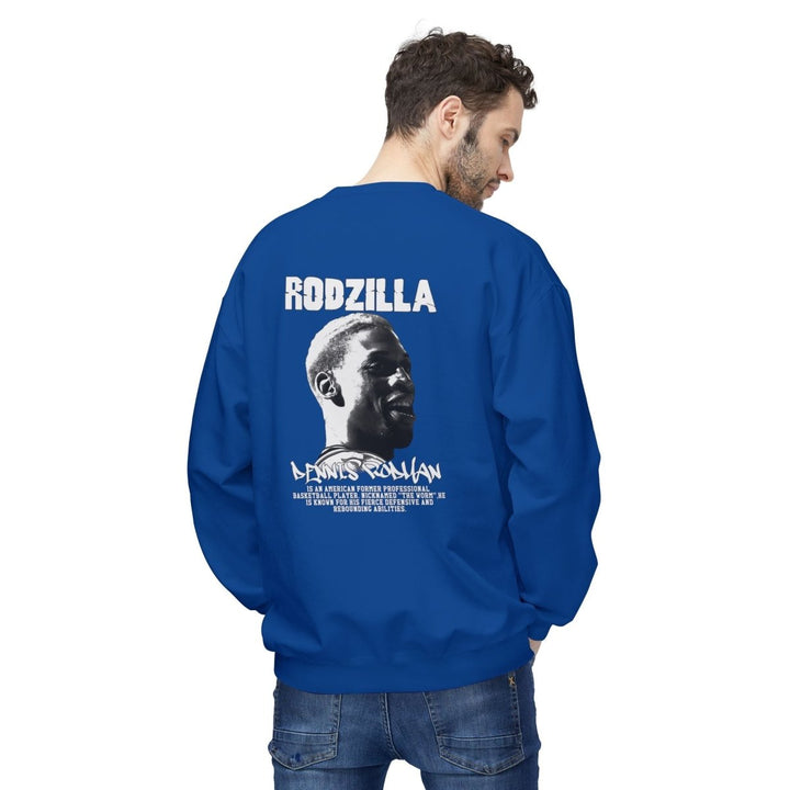 Rodzilla Inspired Unisex Crewneck Sweatshirt for Fans - Red - S - Rodzilla Inspired Unisex Crewneck Sweatshirt for Fans - Tatoo Tee